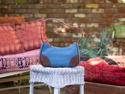 BLAIR Denim Shoulder Bag