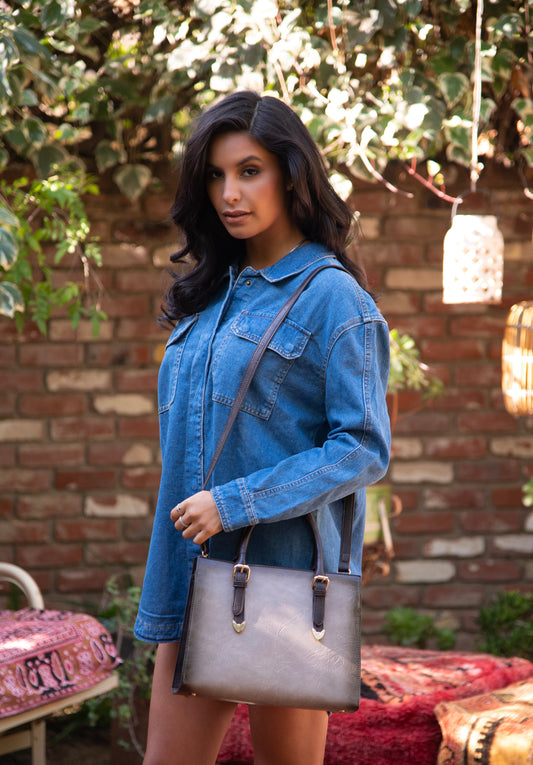 ASHLEY Ombre Vintage Satchel