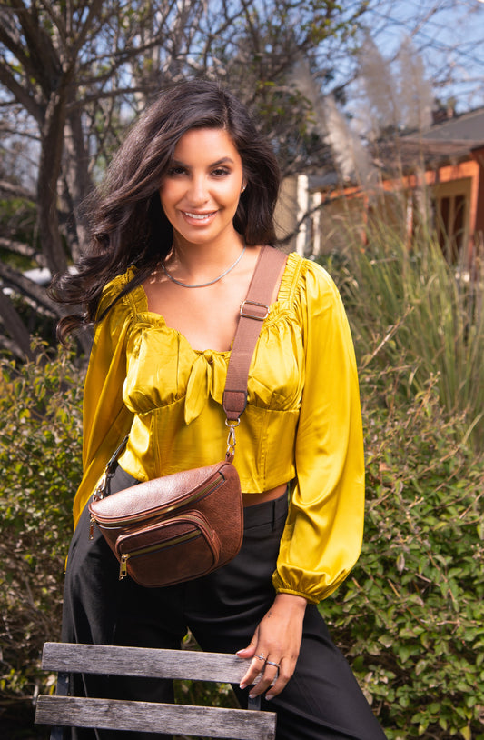 CINDY Multi Compartment Fanny Pack/Sling Bag